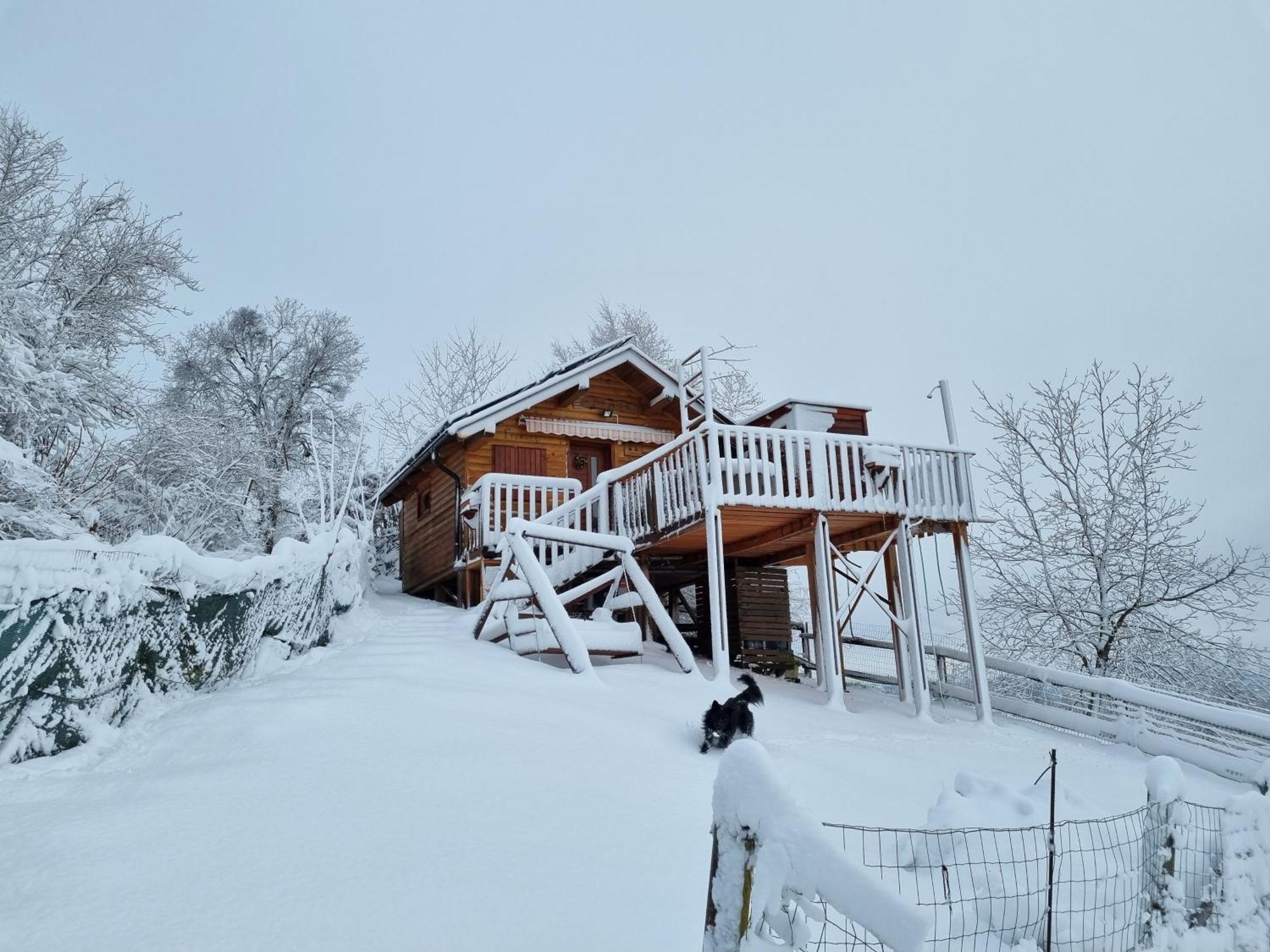 Villa Gnezdo Vid-ik Catez ob Savi Exterior foto